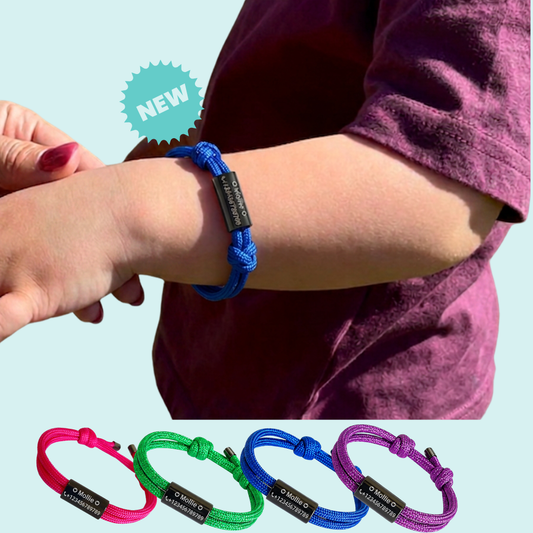✨Nieuw bij ID4all: KidsCord SOS-armbandjes voor kinderen