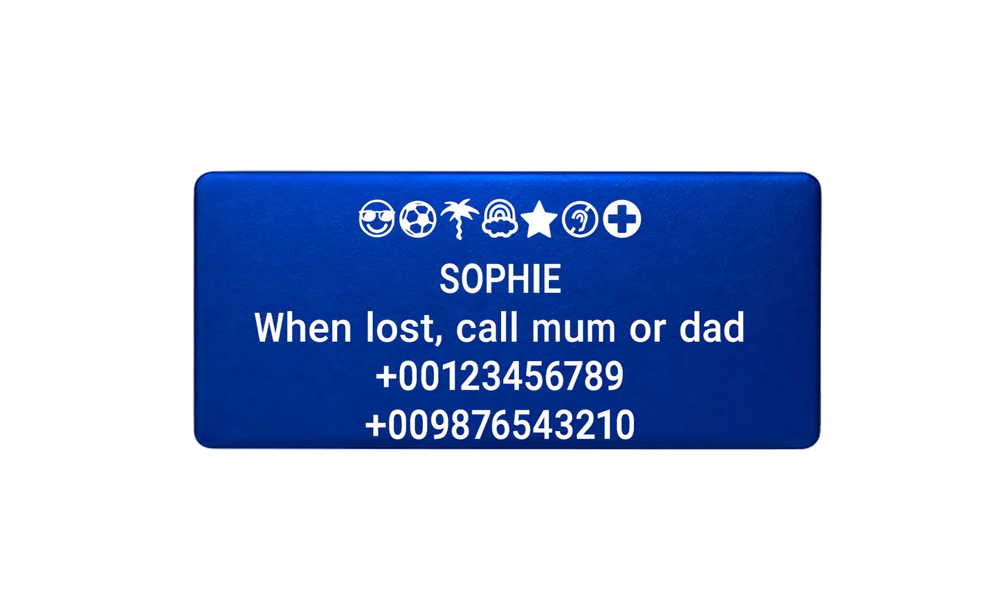 QR code armband ID4all