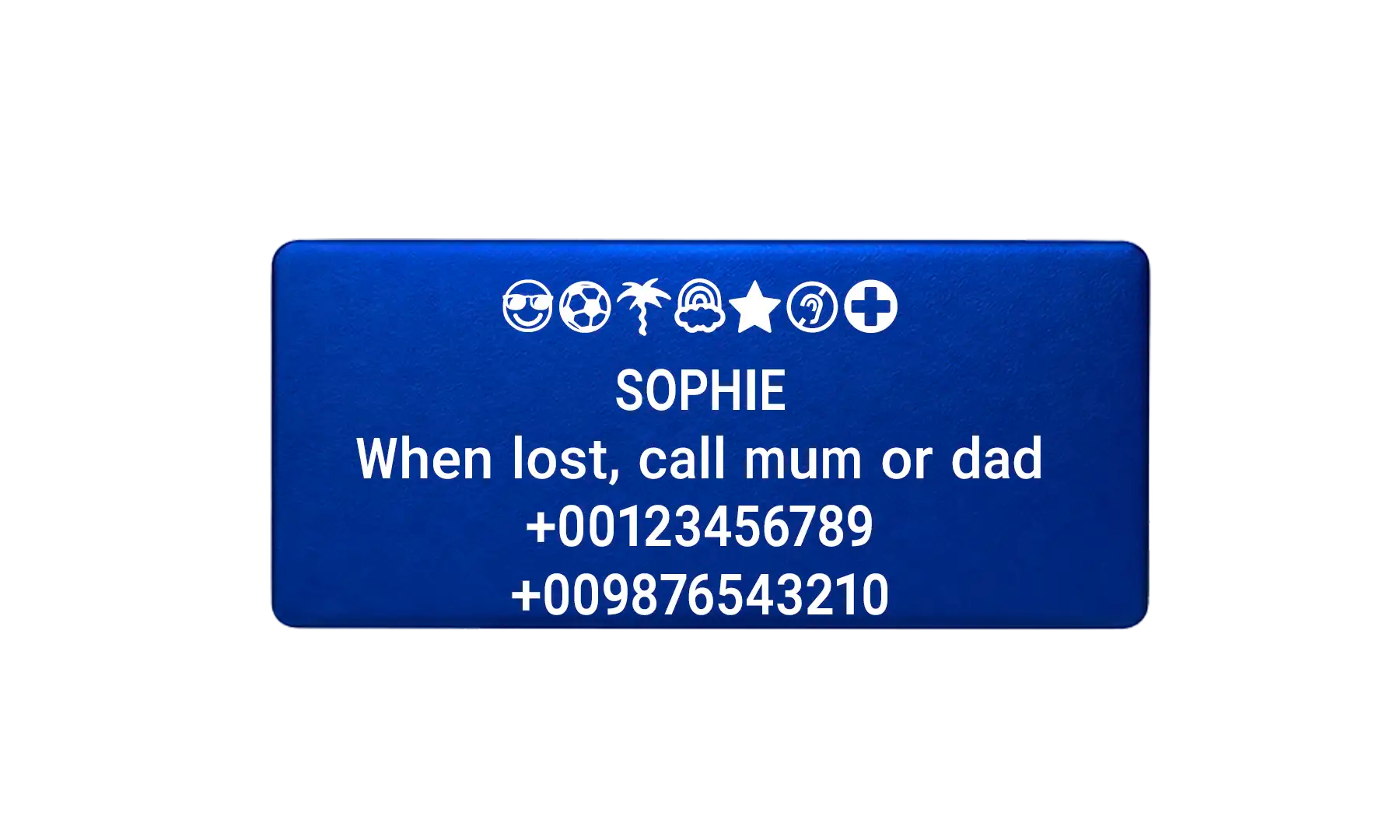QR code armband ID4all
