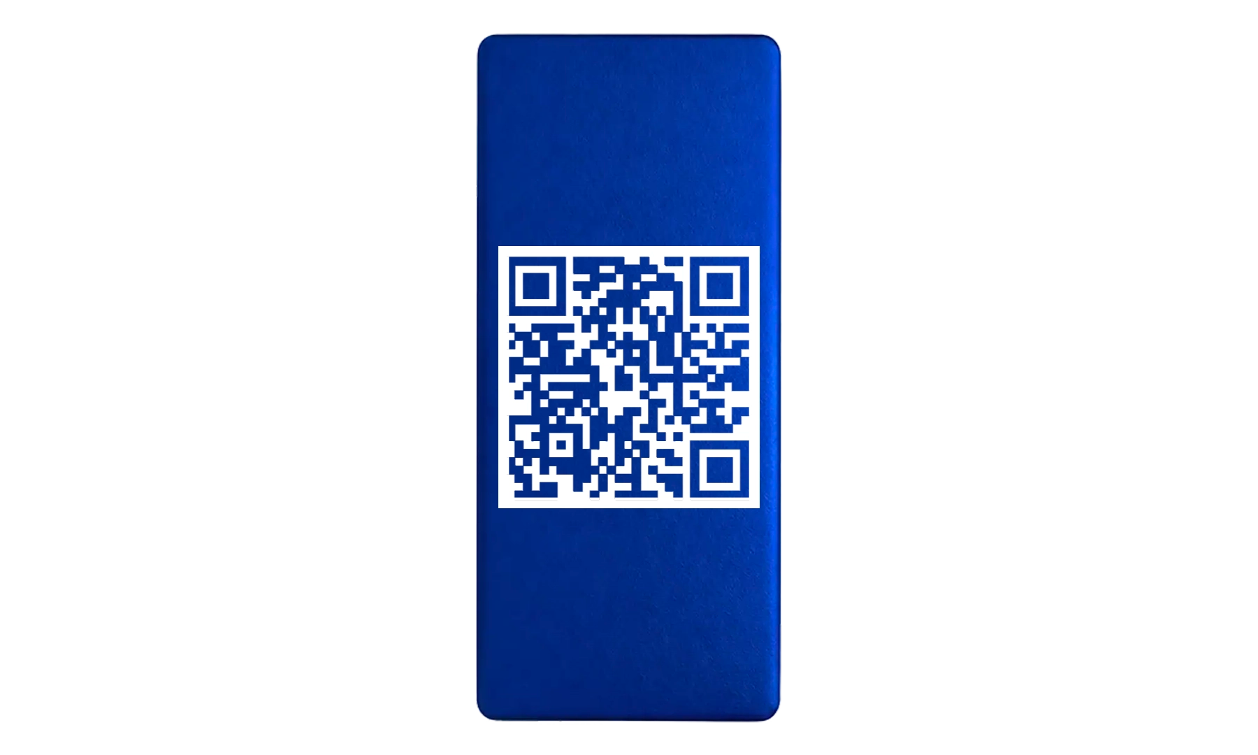 Naamplaatje (30x16mm) QR-code